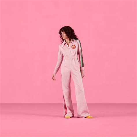 pink gucci jumpsuit|pink gucci shoes high top.